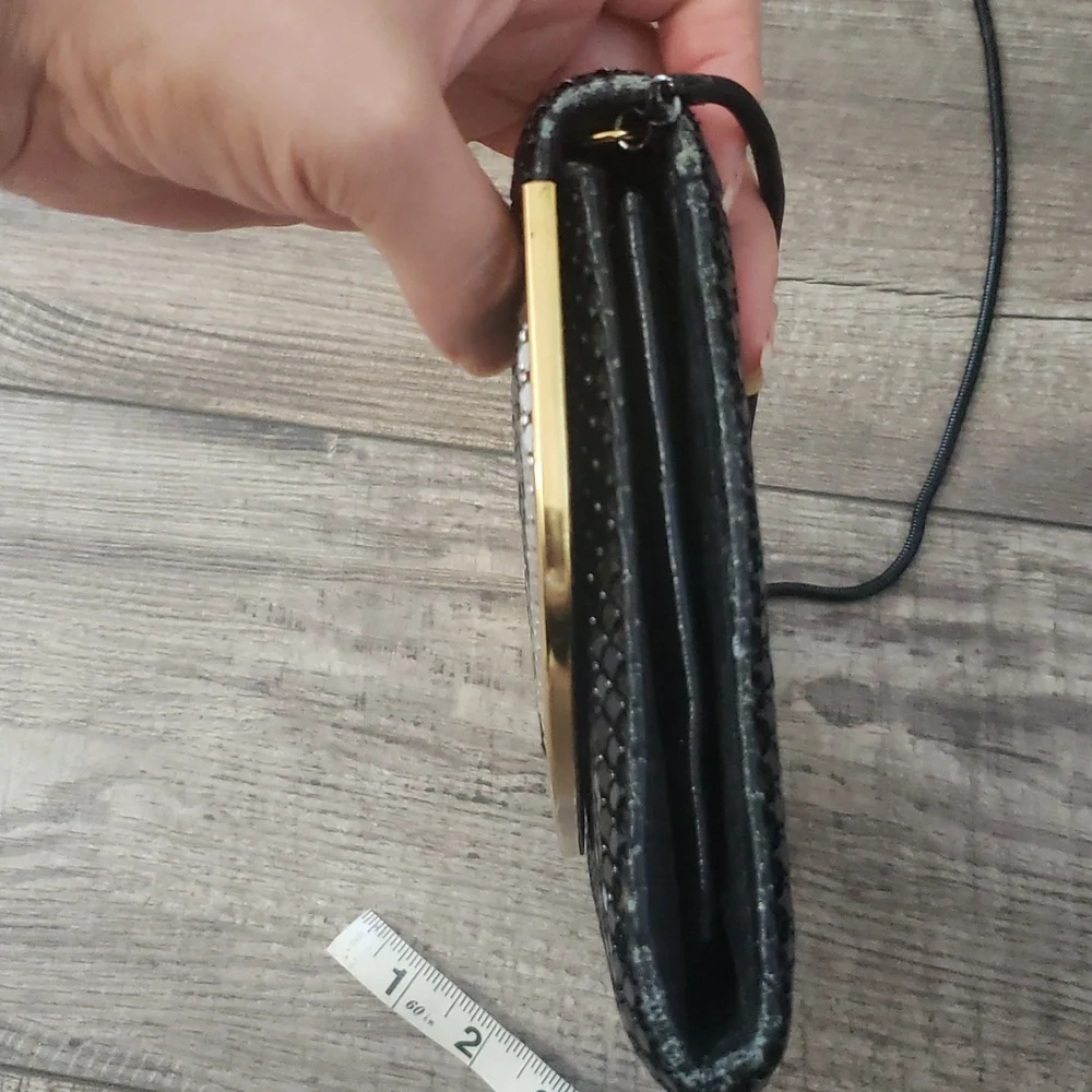 Shiny Disco 3 Toned shoulder bag